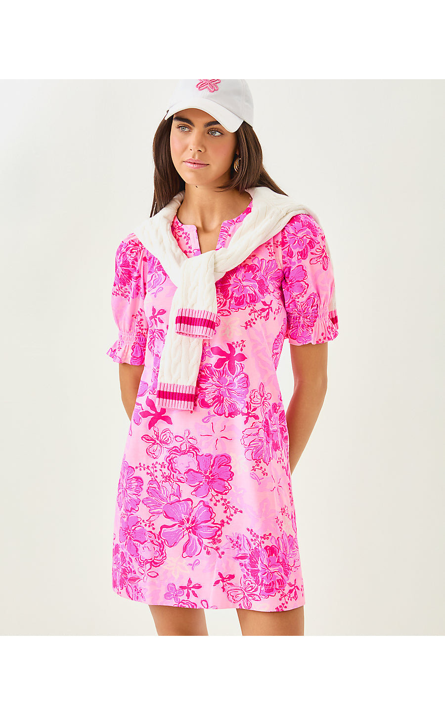 DELSIE DRESS | PARIGI PINK SUPPORTING SQUAD