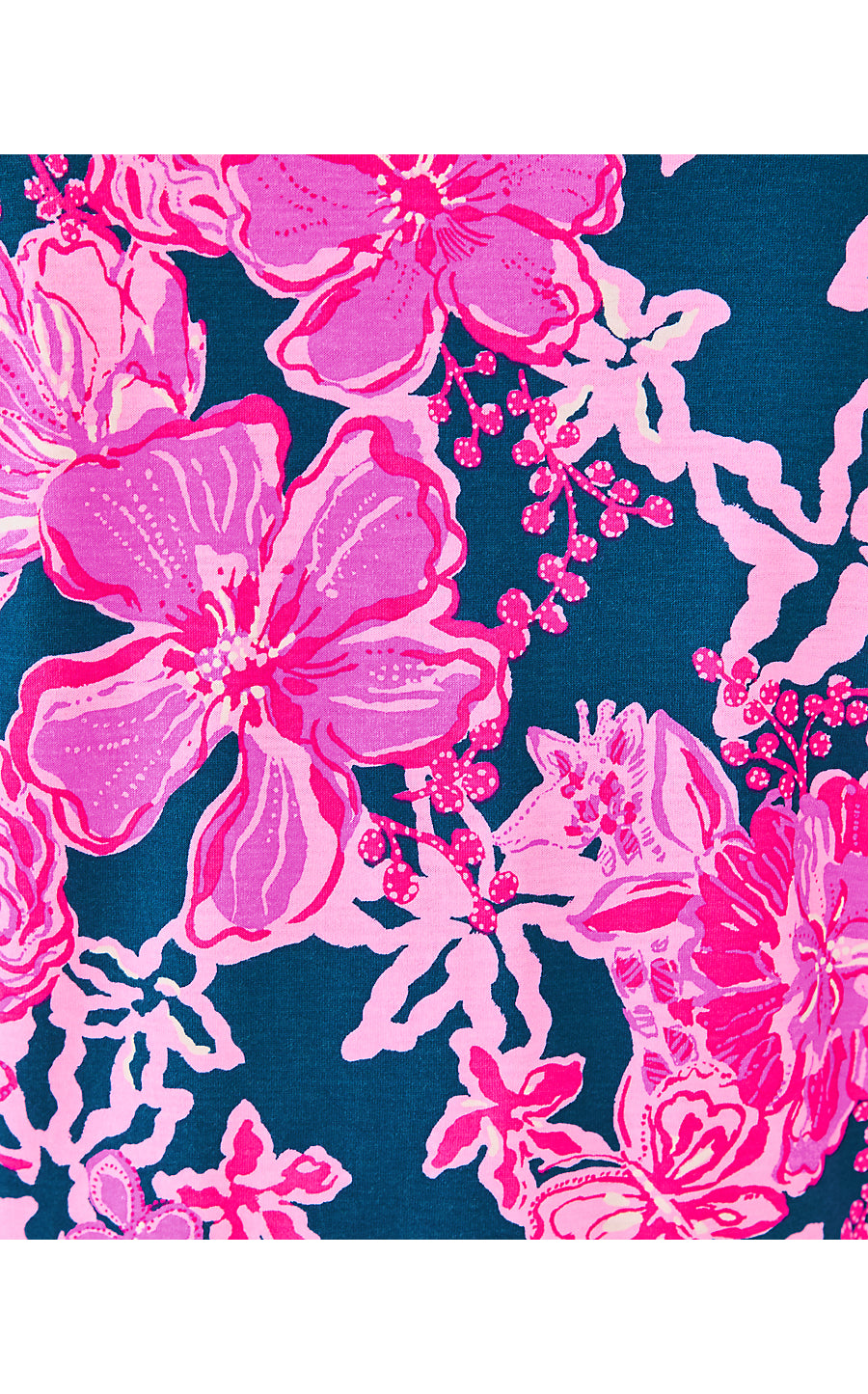 SARALYN DRESS | STARLIGHT NAVY ONCE AND FLORAL