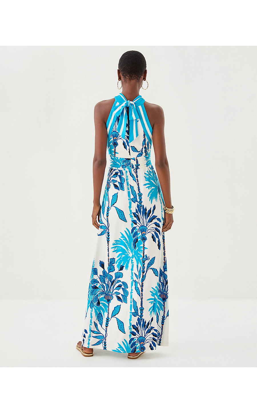 DEVENA MAXI DRESS | COCONUT OVERSIZED SWAYIN IN THE BREEZE ENGINEERED KNIT MAX