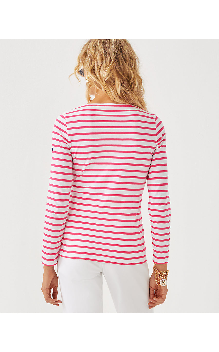 MINQUIDAME TEE | ROSE SOLEIL STRIPES