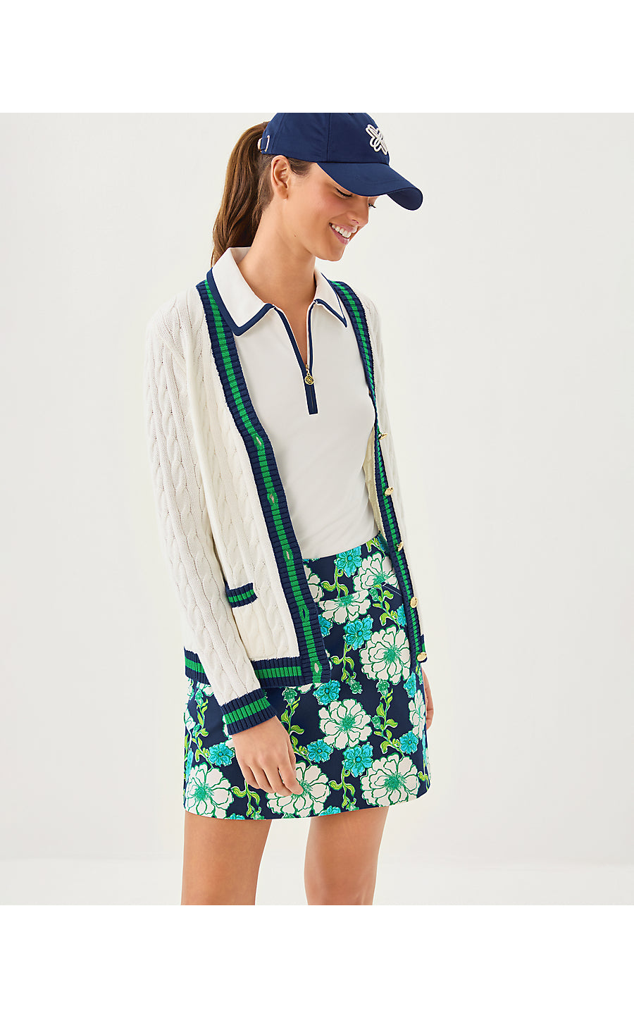 FRIDA HALF ZIP SLEEVELESS | COCONUT