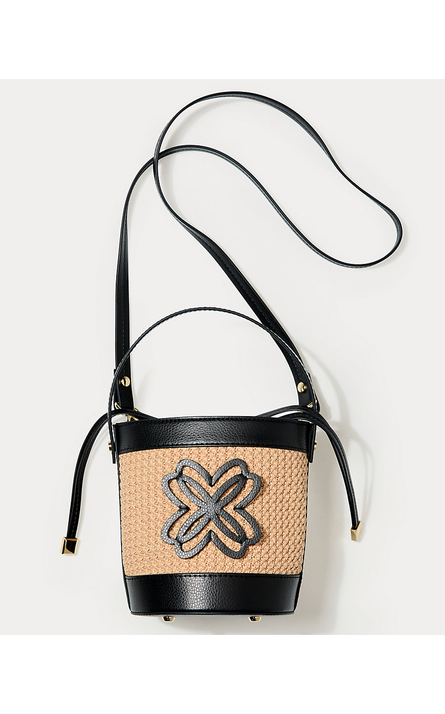 MALIA RAFFIA BUCKET BAG | SUNBAKED TAN