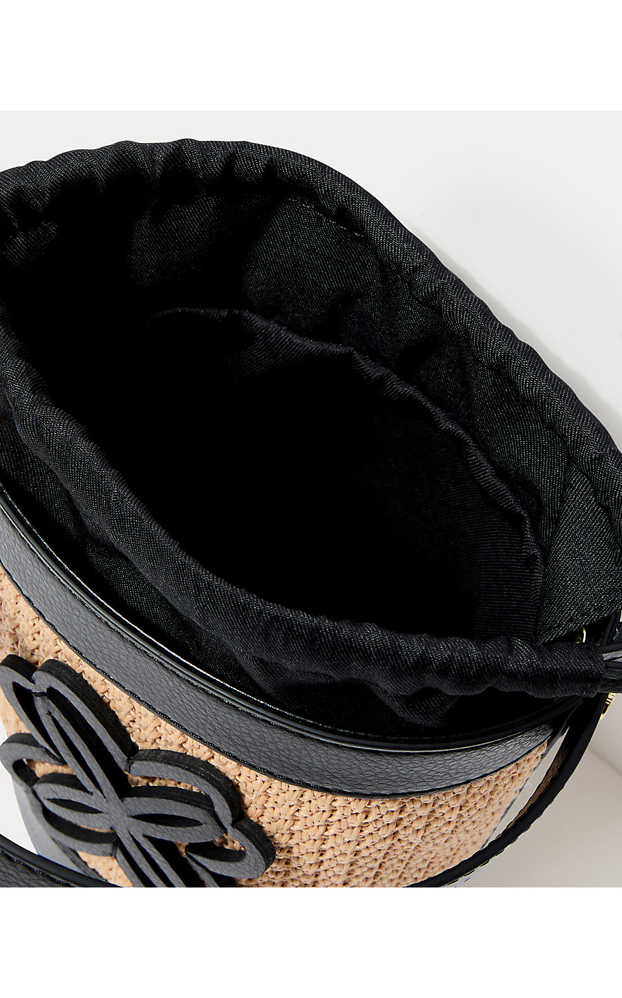 MALIA RAFFIA BUCKET BAG | SUNBAKED TAN