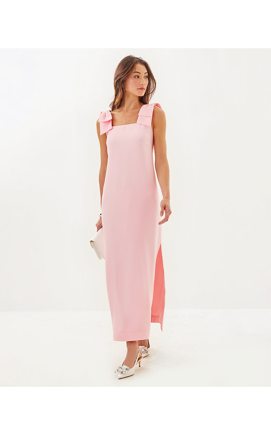 BERNICE MAXI DRESS | PINK MUSE