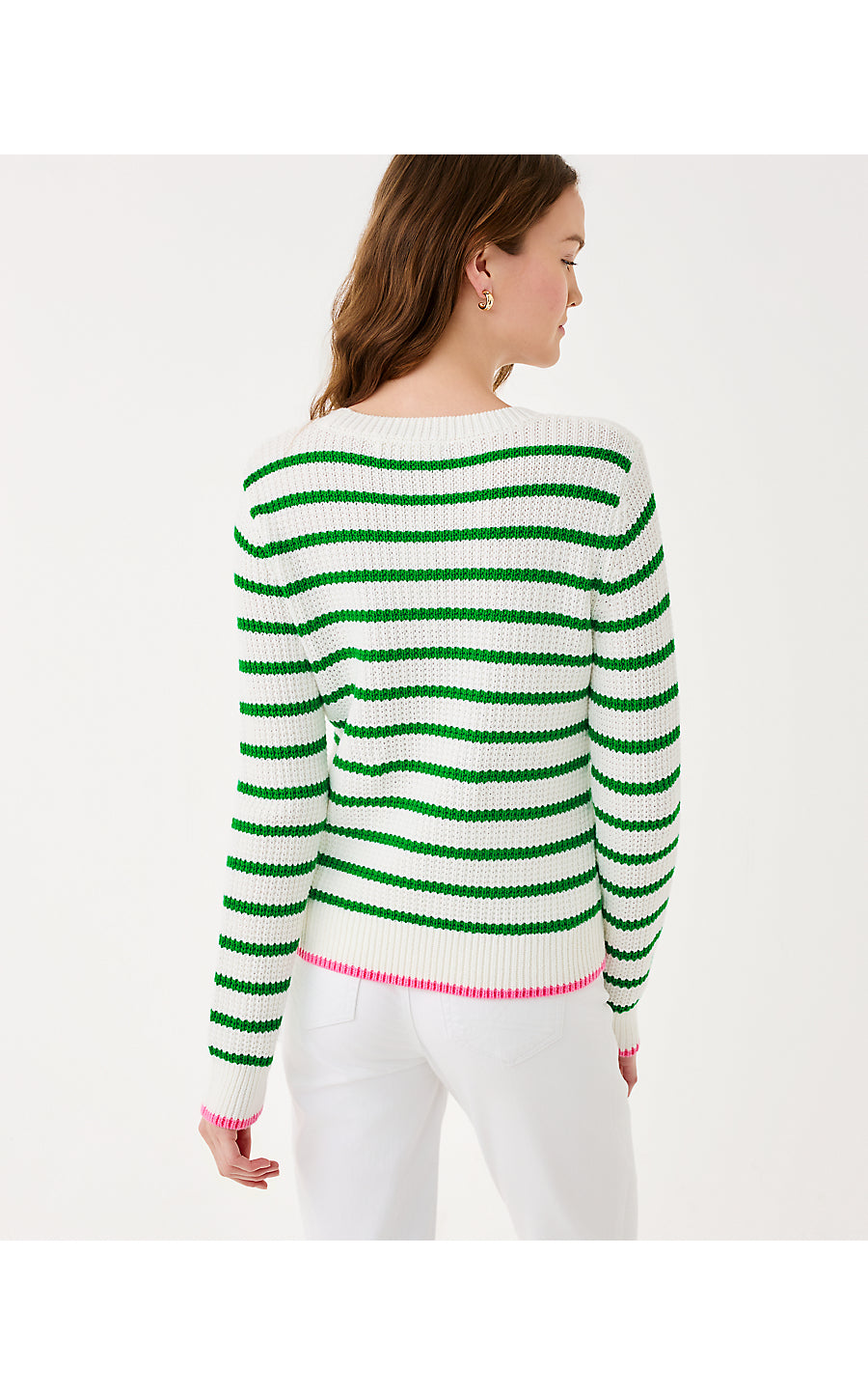 JOVIENNE SWEATER | COCONUT SHINE BRIGHT STRIPE