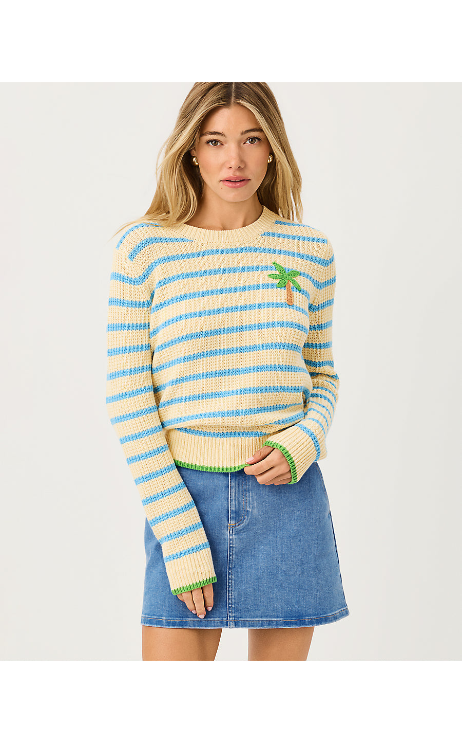 JOVIENNE SWEATER | RUTABAGA SHINE BRIGHT STRIPE