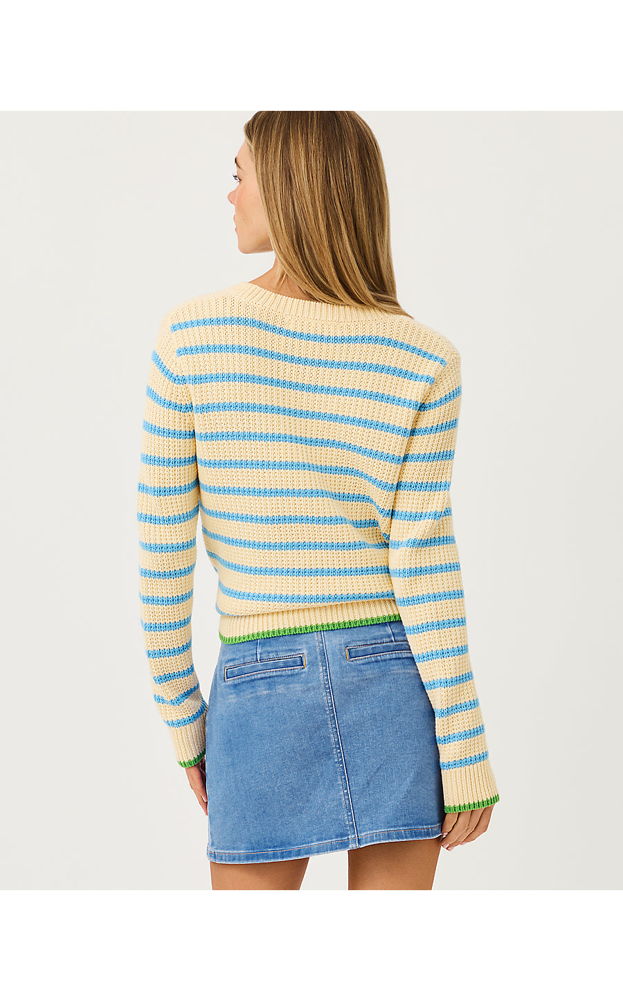 JOVIENNE SWEATER | RUTABAGA SHINE BRIGHT STRIPE