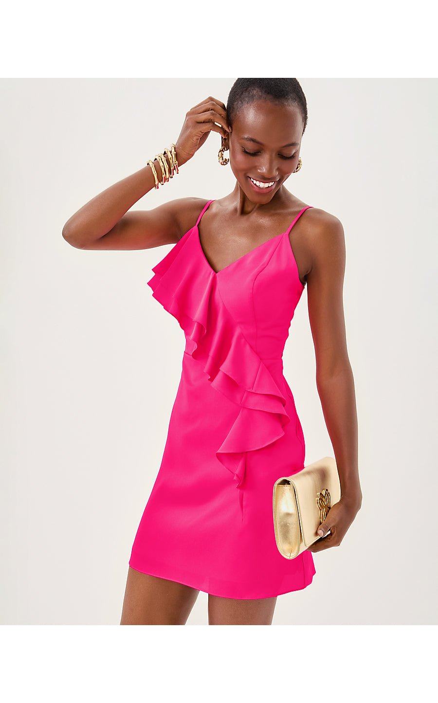 DELILA DRESS | PARIGI PINK