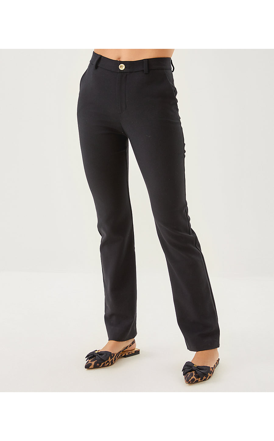 DEMARIA STRETCH PANT | NOIR