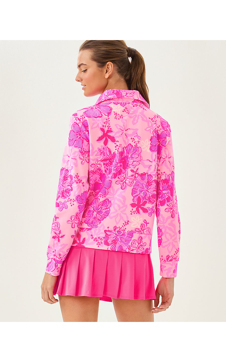 ELENI ZIP-UP UPF 50+ | PARIGI PINK SUPPORTING SQUAD