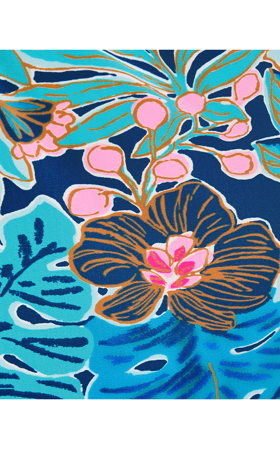ADALYN MAXI DRESS | STARLIGHT NAVY BEST FRONDS FOREVER