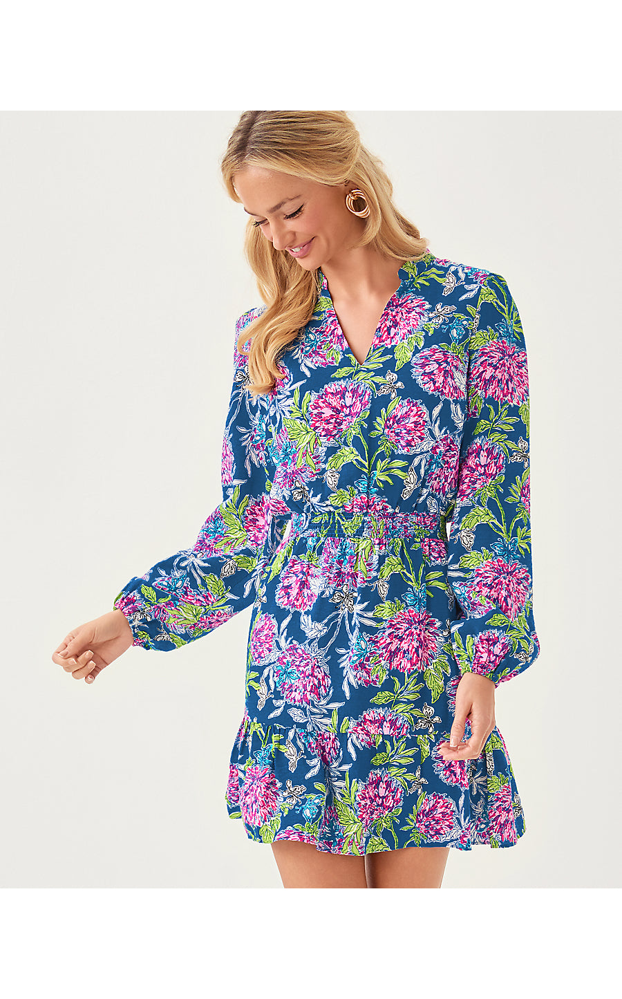 AXTON DRESS | MULTI DAHLIA LICIOUS