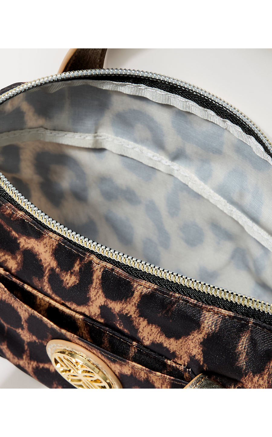 KERRINGTON TOP HANDLE MIN | MULTI LEOPARD FAILLE ACCESSORIES