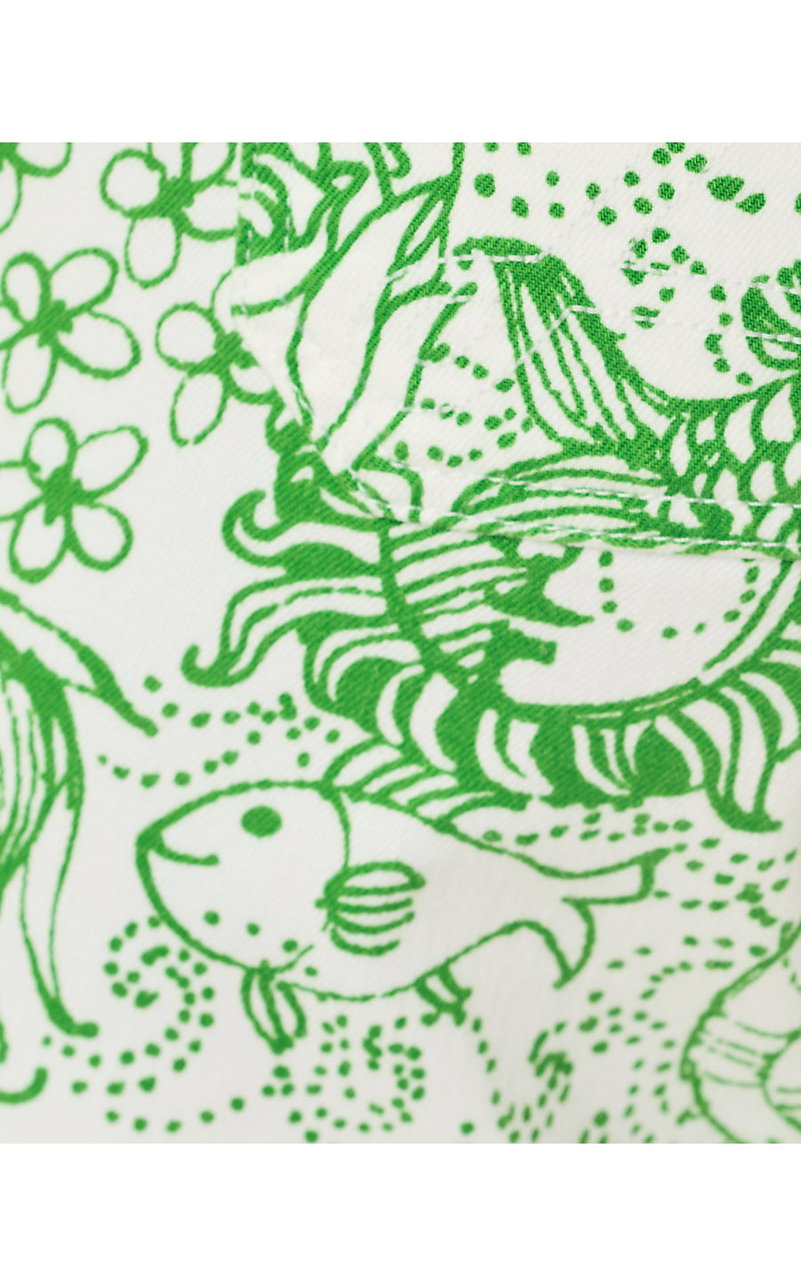 HARLEEN HIGH RISE CROP JEAN | PUTTING GREEN FLEUR DE LILLY