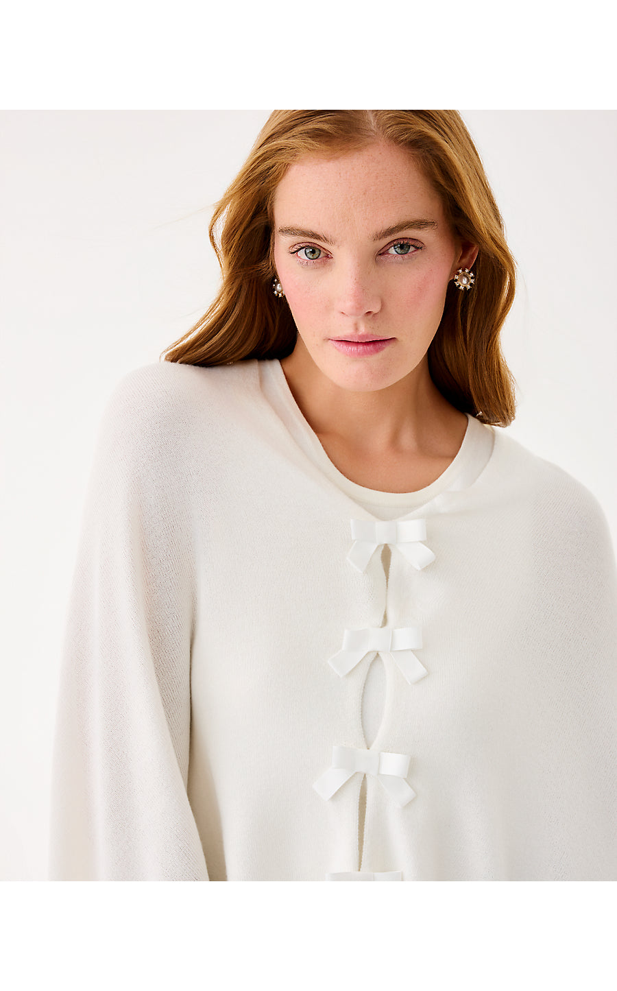 HARP WRAP W/ BOWS | COCONUT