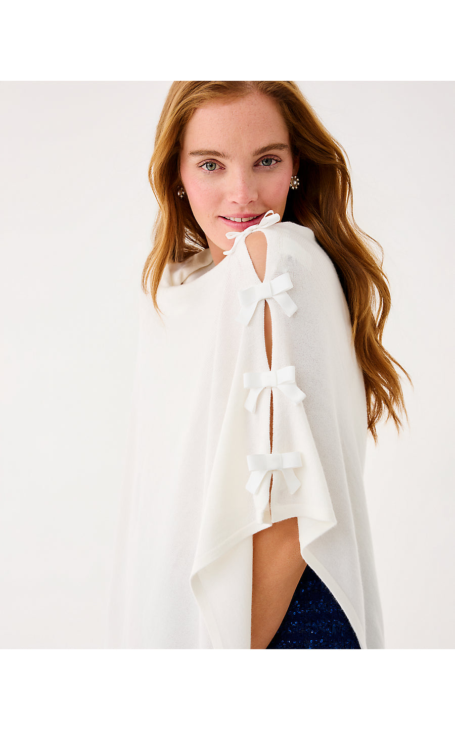 HARP WRAP W/ BOWS | COCONUT