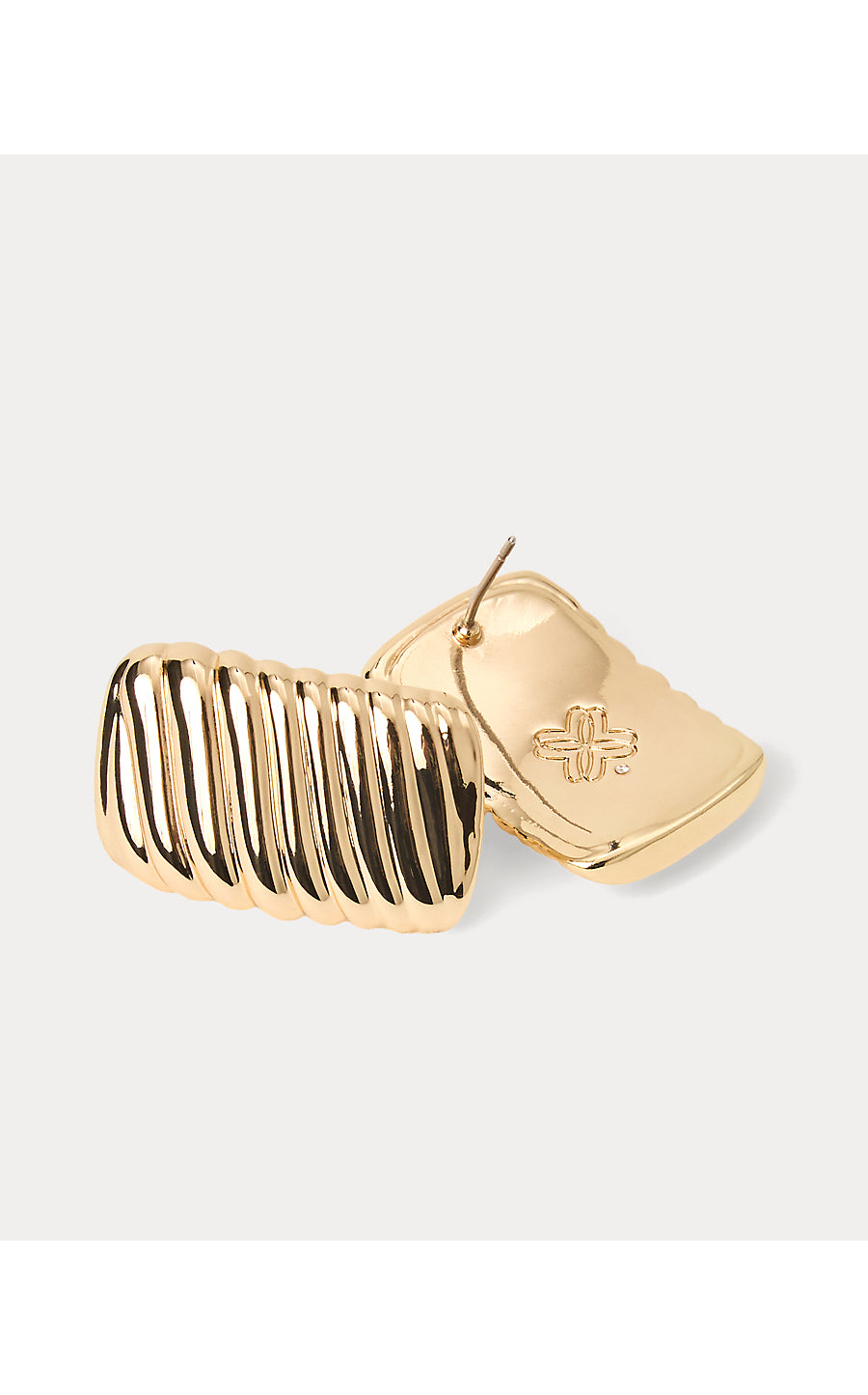 VINEY LINEY EARRINGS | GOLD METALLIC