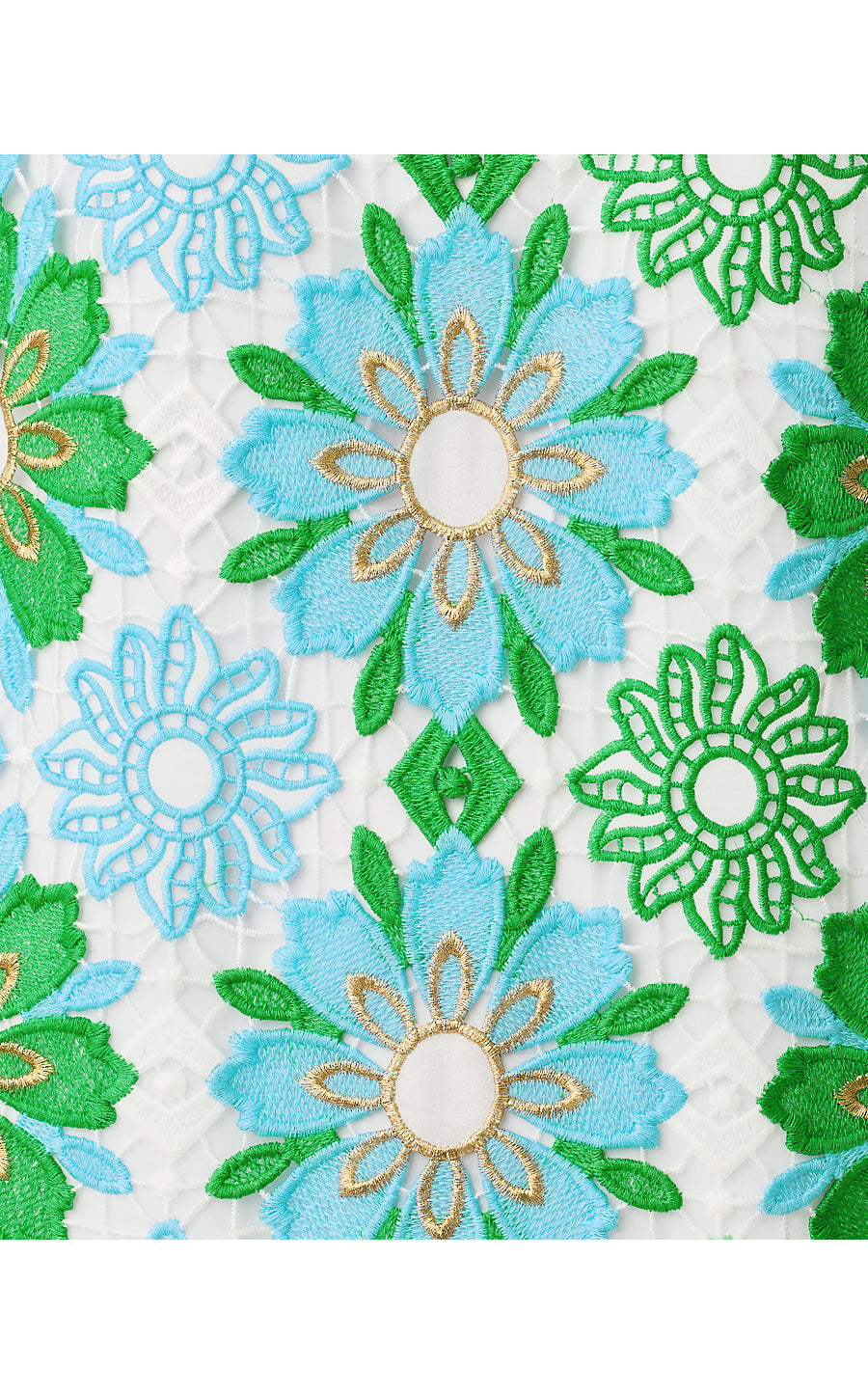 JOURI LACE DRESS | PUTTING GREEN SUNSHINE