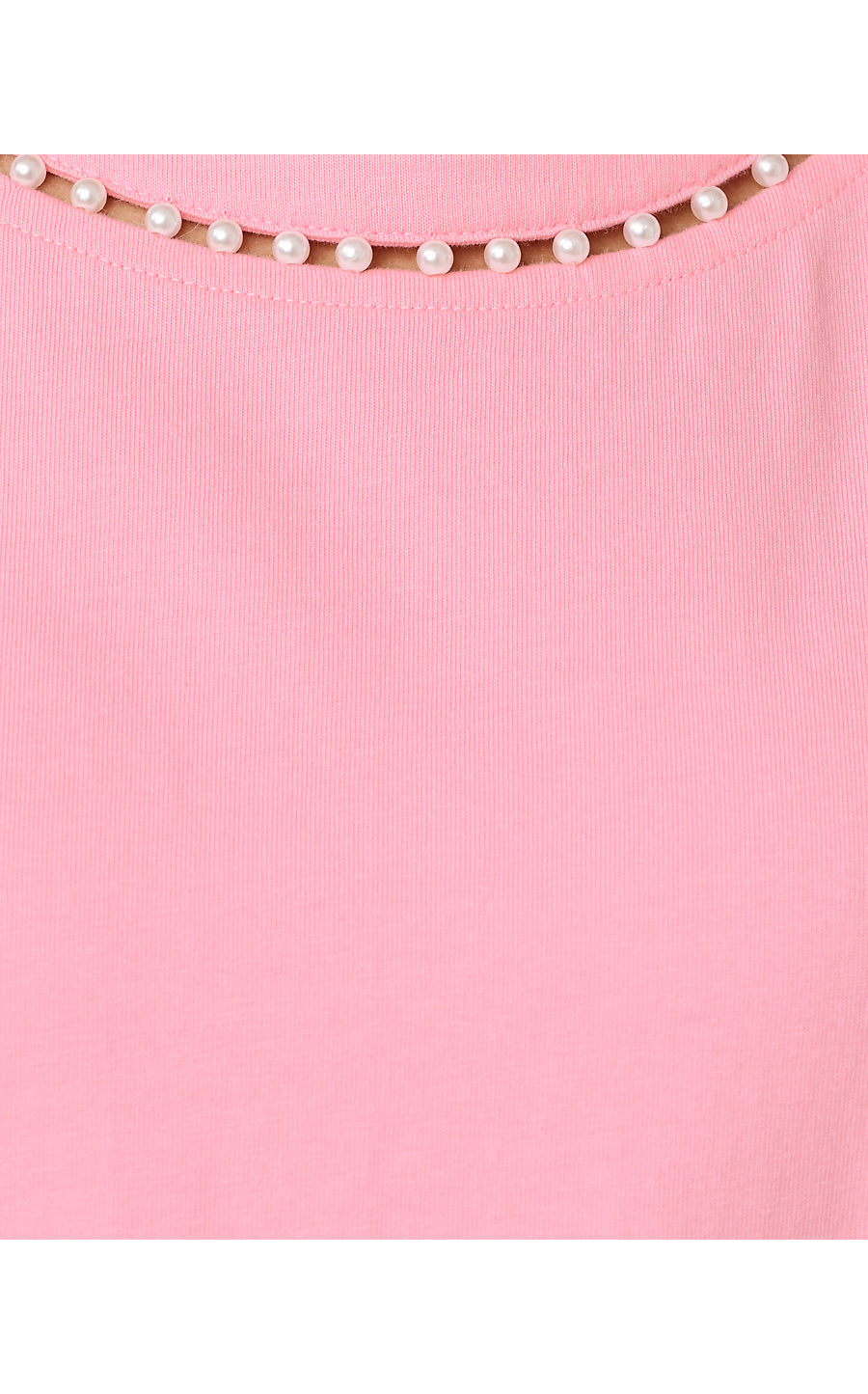 CLAIRMONT PEARL KNIT TOP | CONCH SHELL PINK