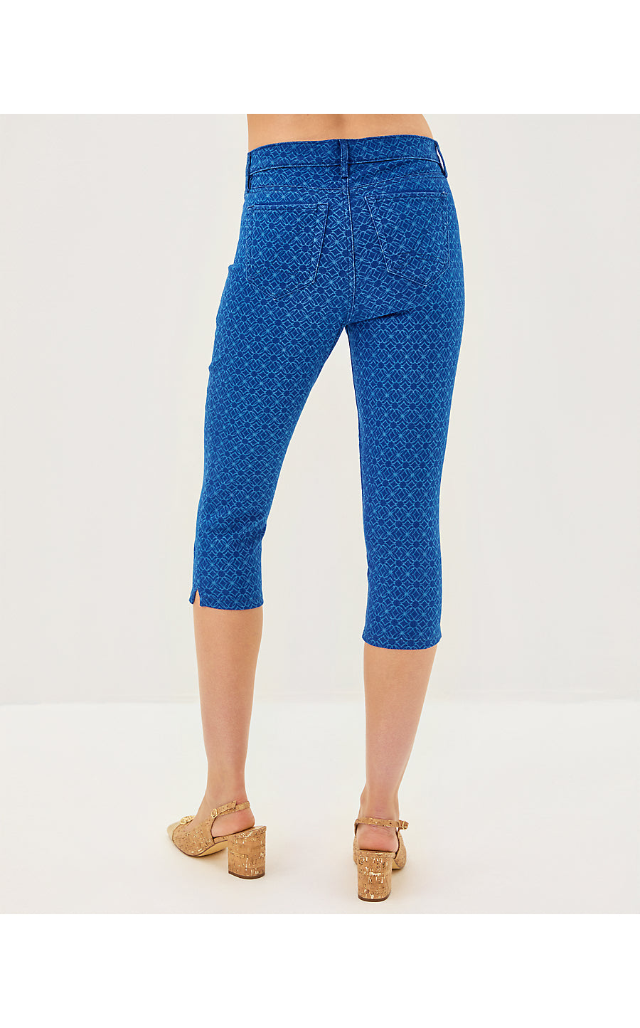 SIVAN HIGH RISE CROP JEAN | DARK WASH