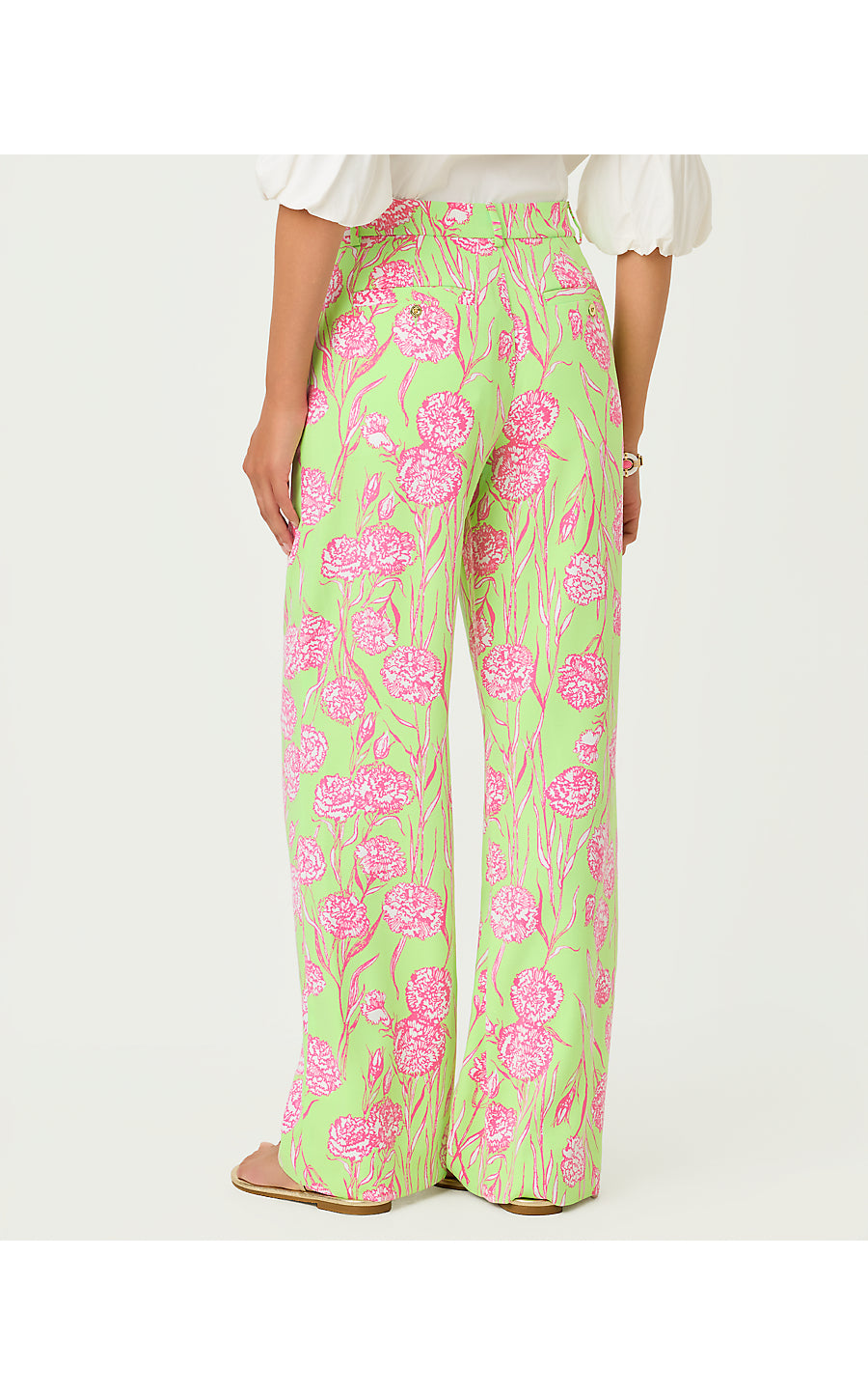 KATERINI PALAZZO PANT |PISTACHIO MACARON ALINA