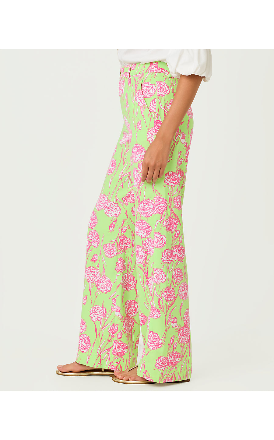 KATERINI PALAZZO PANT |PISTACHIO MACARON ALINA