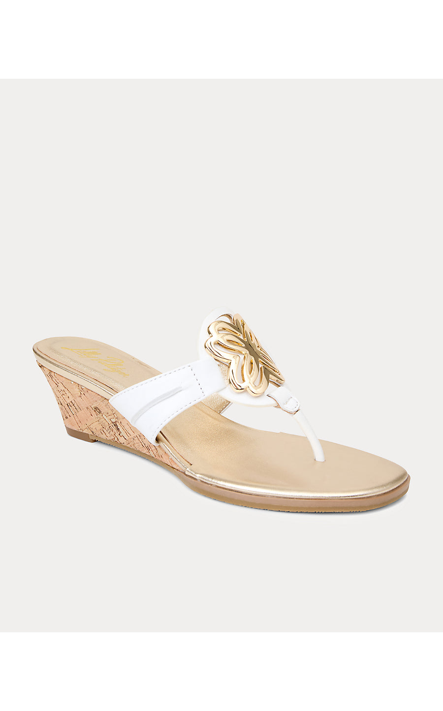 THE LILLY WEDGE | RESORT WHITE