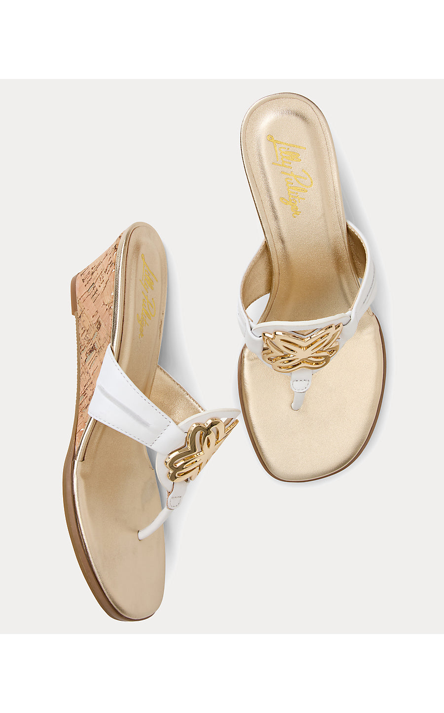 THE LILLY WEDGE | RESORT WHITE