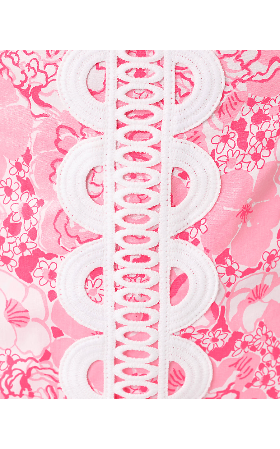 SHAINA SKIRTED ROMPER | CONCH SHELL PINK BURST OF JOY