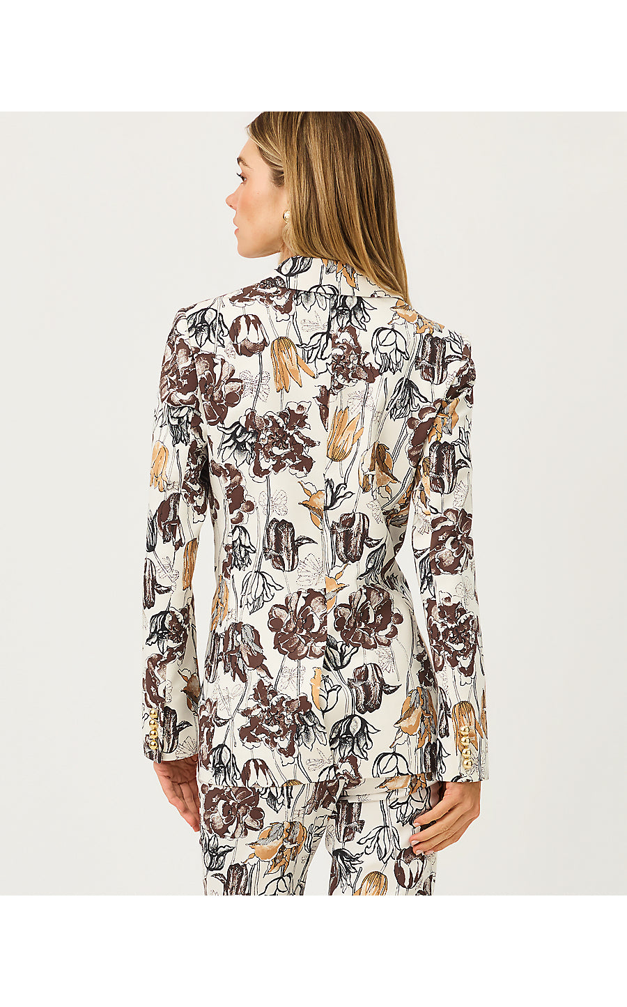 AMRYN BLAZER | COCONUT BIG LILLYS