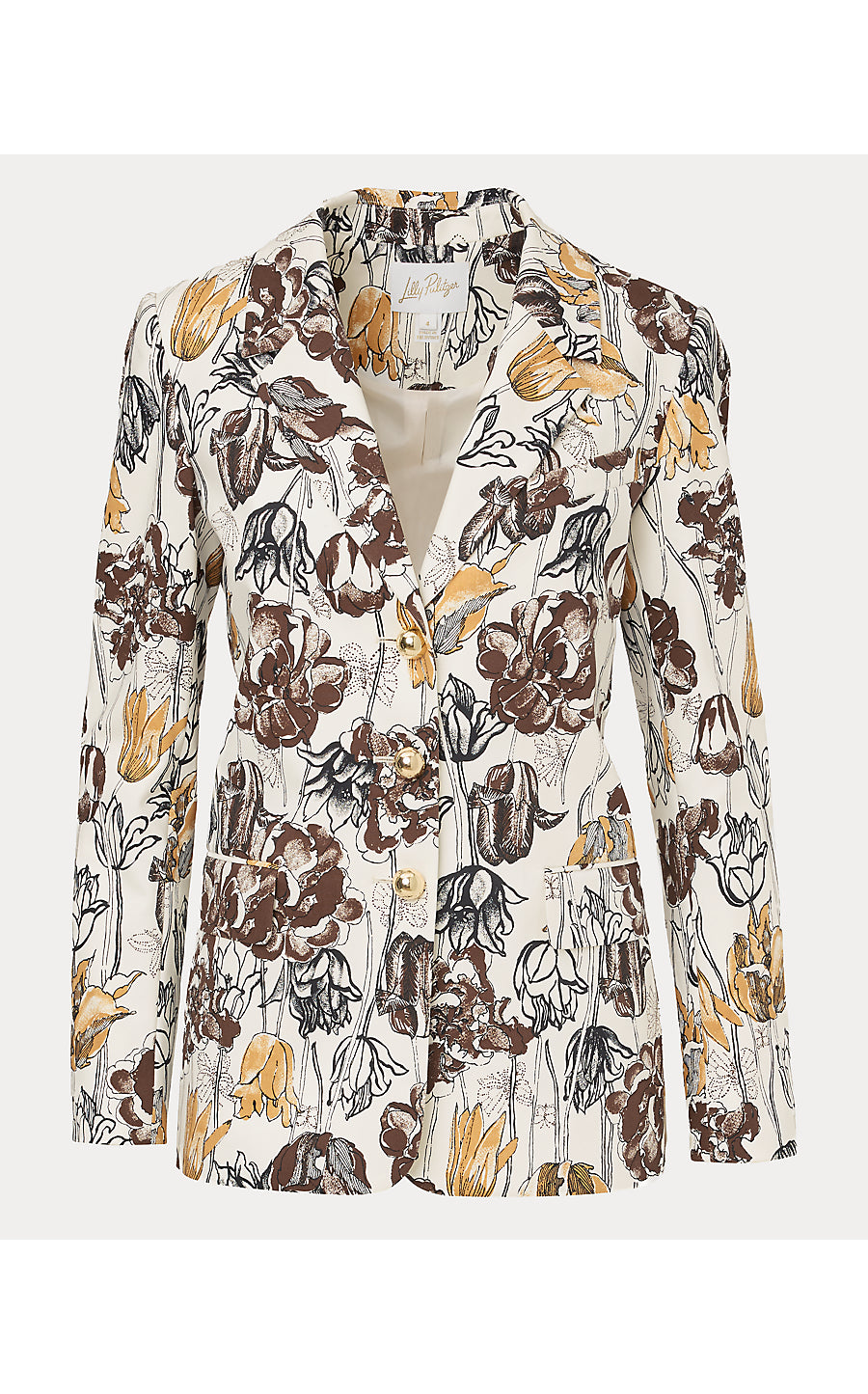AMRYN BLAZER | COCONUT BIG LILLYS