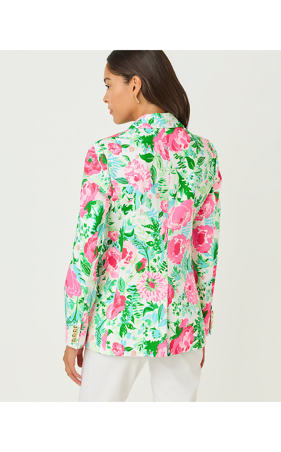 AMRYN BLAZER | MULTI POPPY PARTY