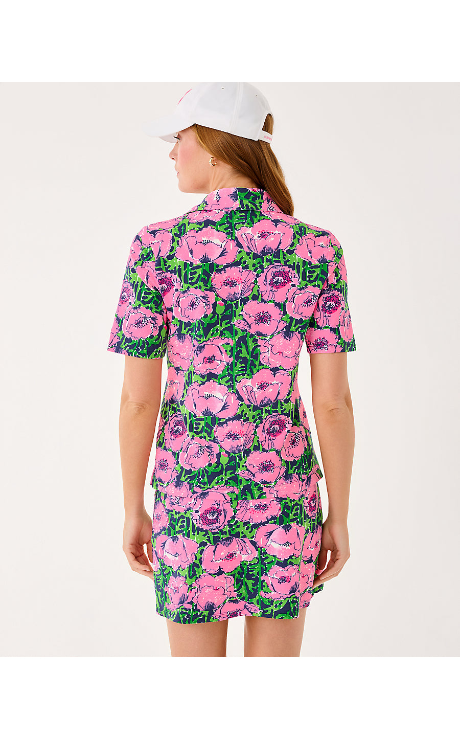 VIA FLORA POLO UPF 50+ | LOW TIDE NAVY FLORRIE