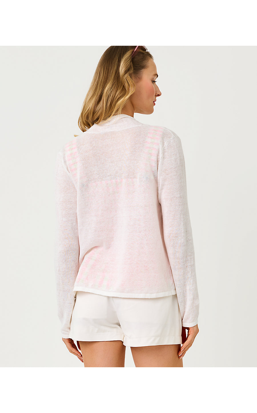 FARETTA CARDIGAN | RESORT WHITE