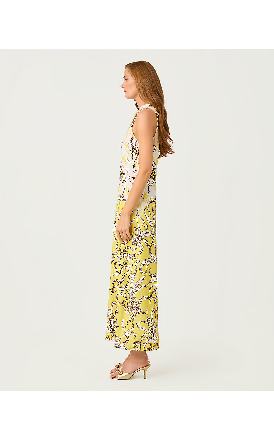 HARKLEY MAXI DRESS | ESTELLE YELLOW BUMBLEY BUZZ