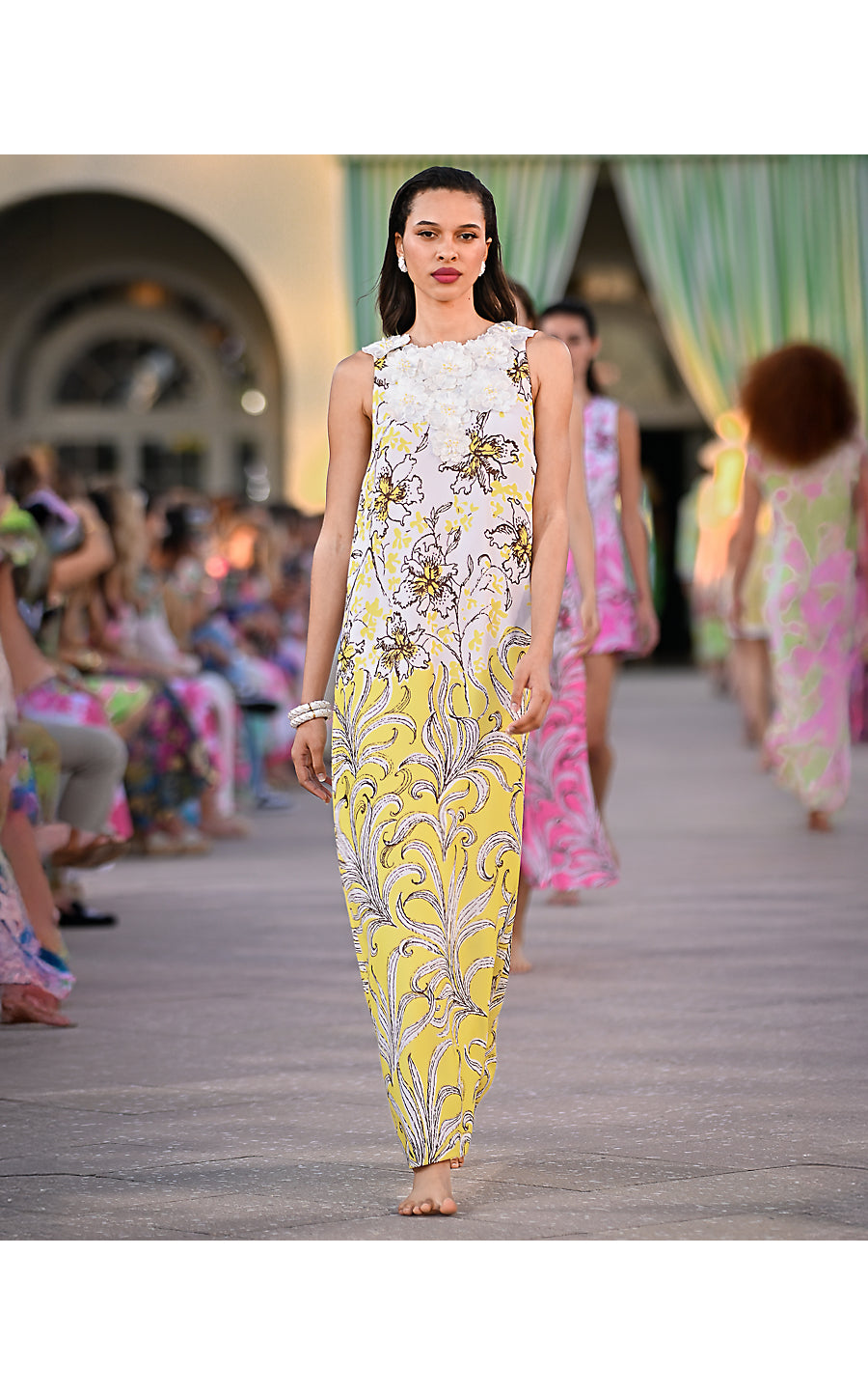 HARKLEY MAXI DRESS | ESTELLE YELLOW BUMBLEY BUZZ