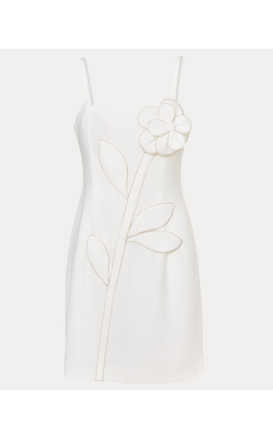 ANNALYN STRETCH DRESS | RESORT WHITE