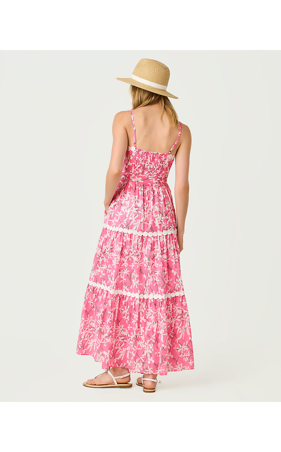 LANEY MAXI DRESS | CONFETTI PINK LIZA