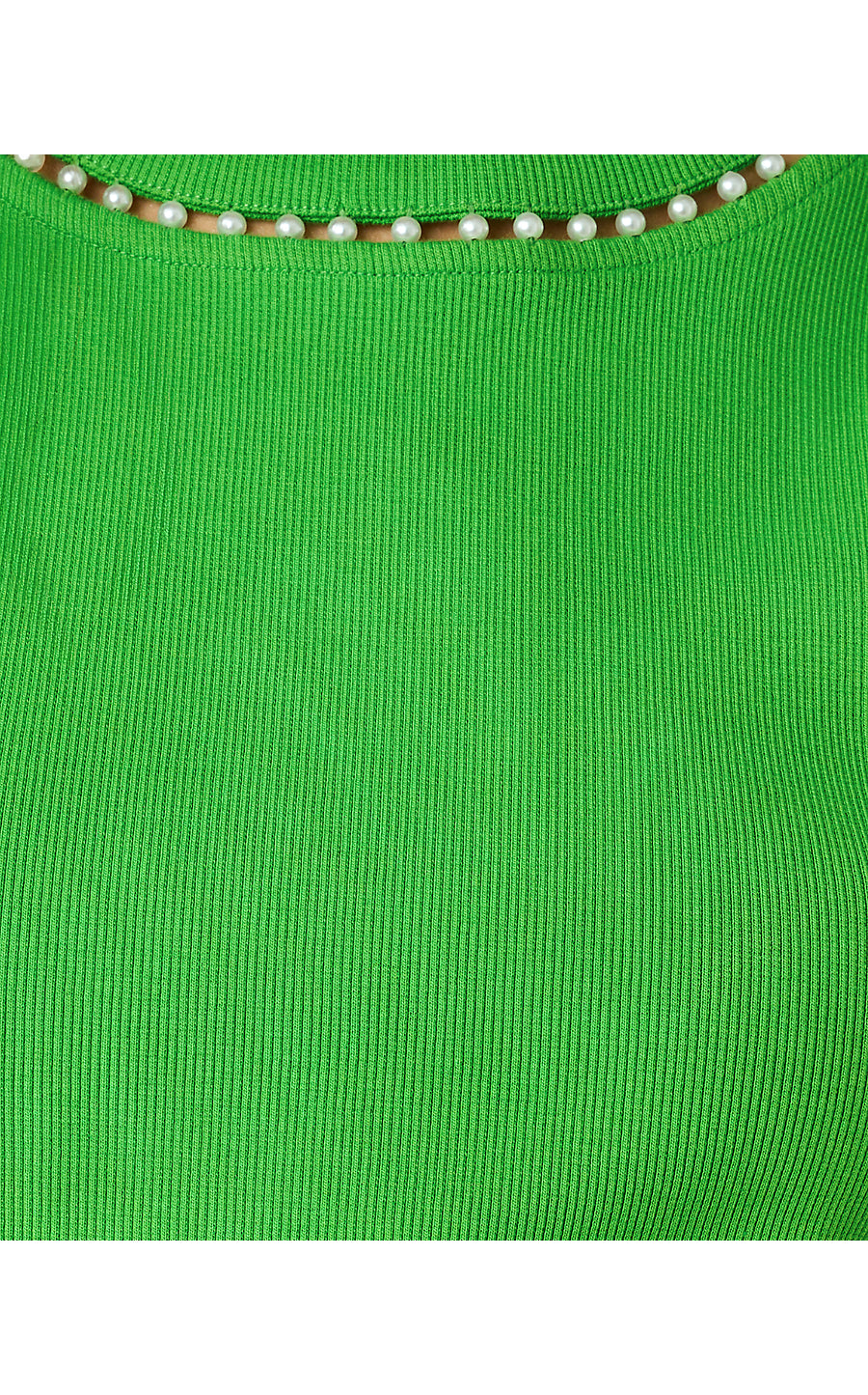 VANNA KNIT TOP | PUTTING GREEN