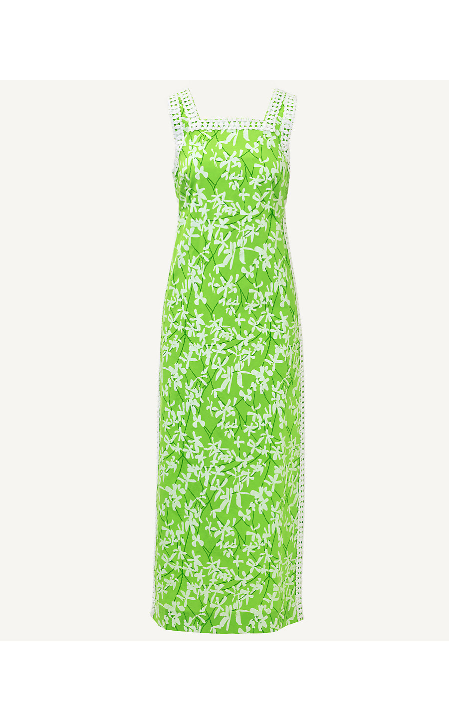 TINA MAXI ROMPER | CROCODILE GREEN LISA OVERPRINT
