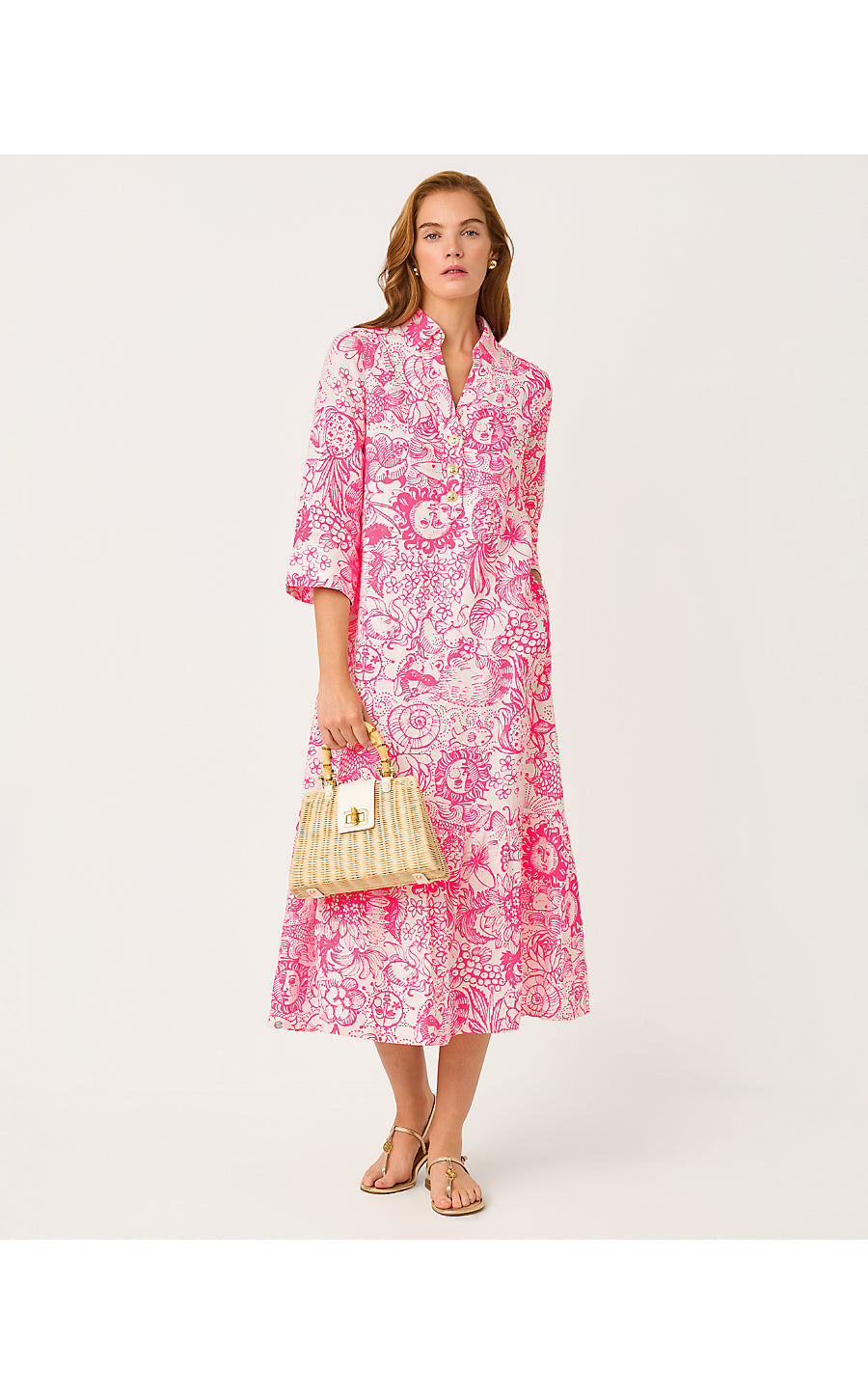 ALORA DRESS | CHERRY BLOSSOM PINK FLEUR DE LILLY