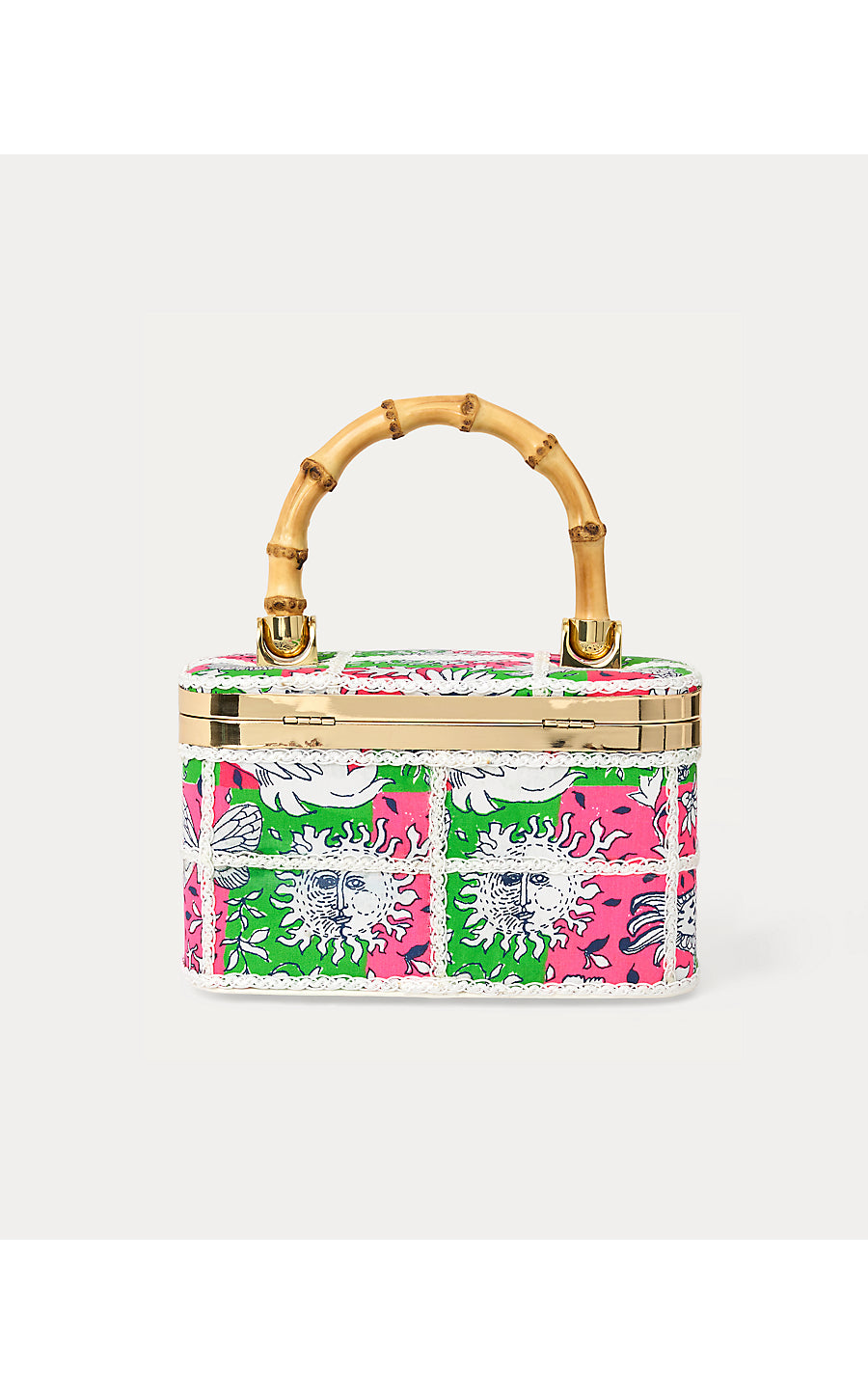 MILLIE TOP HANDLE BAG | CHERRY BLOSSOM PINK LIL CHICKEN CHECK