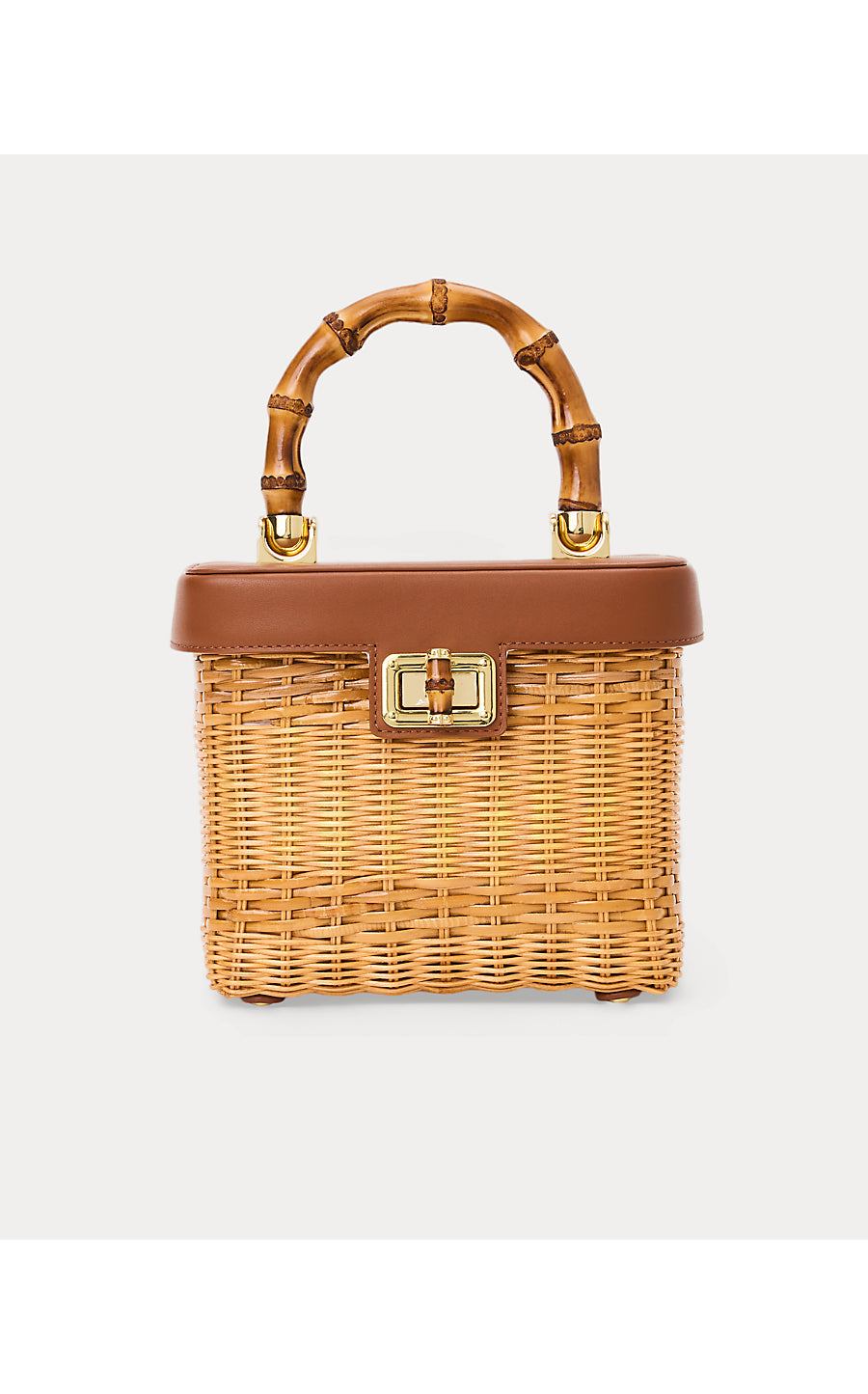 SIENNA TOP HANDLE WICKER | HONEY
