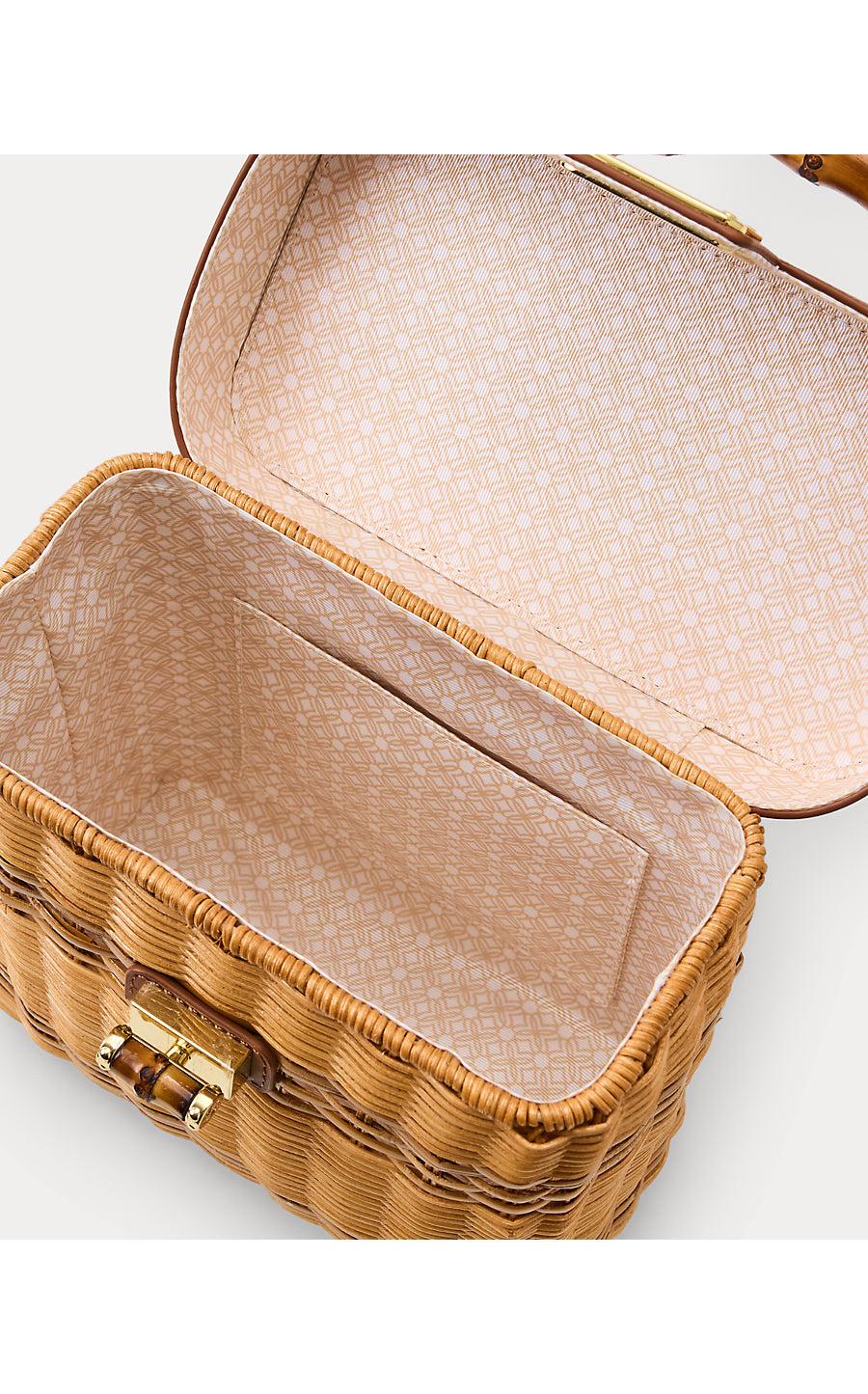 SIENNA TOP HANDLE WICKER | HONEY