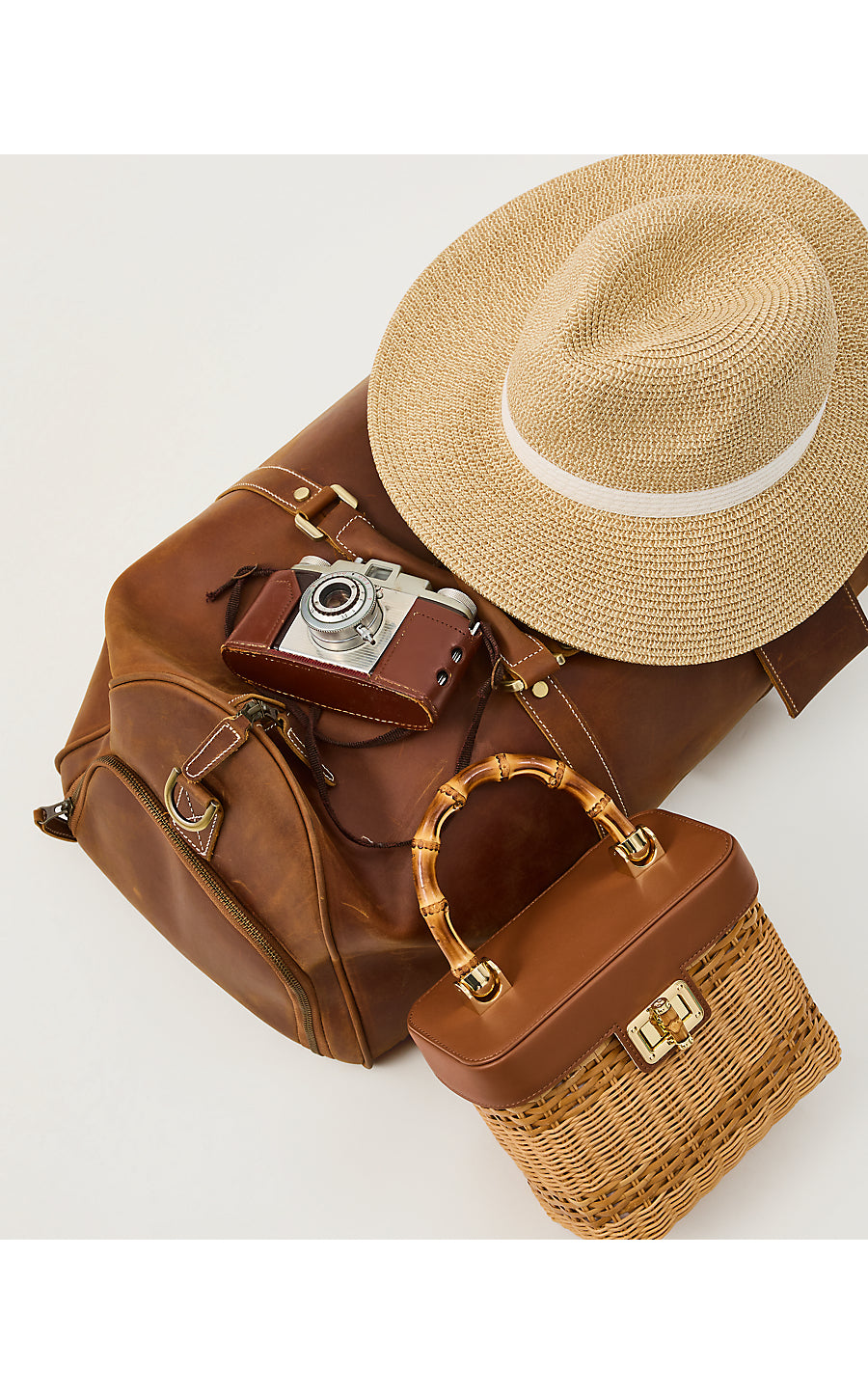 SIENNA TOP HANDLE WICKER | HONEY