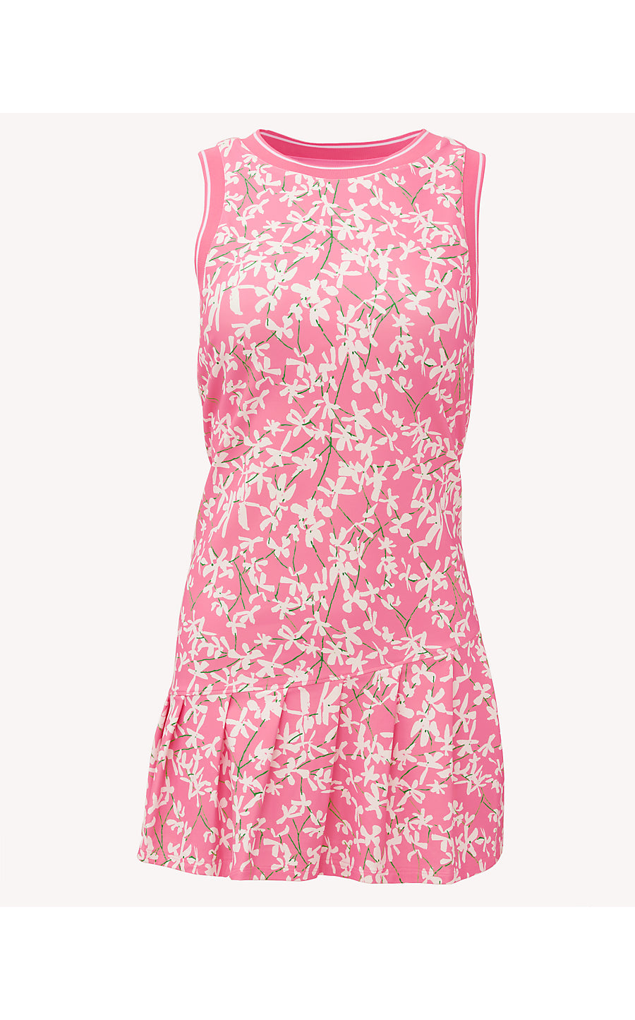 CALETA ACTIVE DRESS UPF 5 | CONFETTI PINK CROSSGRAIN LIL LIZA