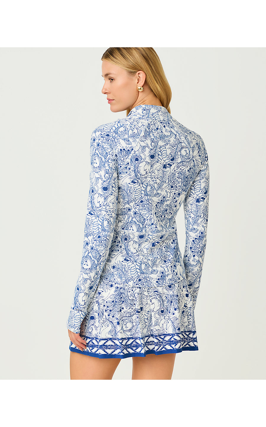 BARBADOS ZIP-UP JACKET UP | STARLIGHT NAVY CROSSGRAIN ZOOLOGY