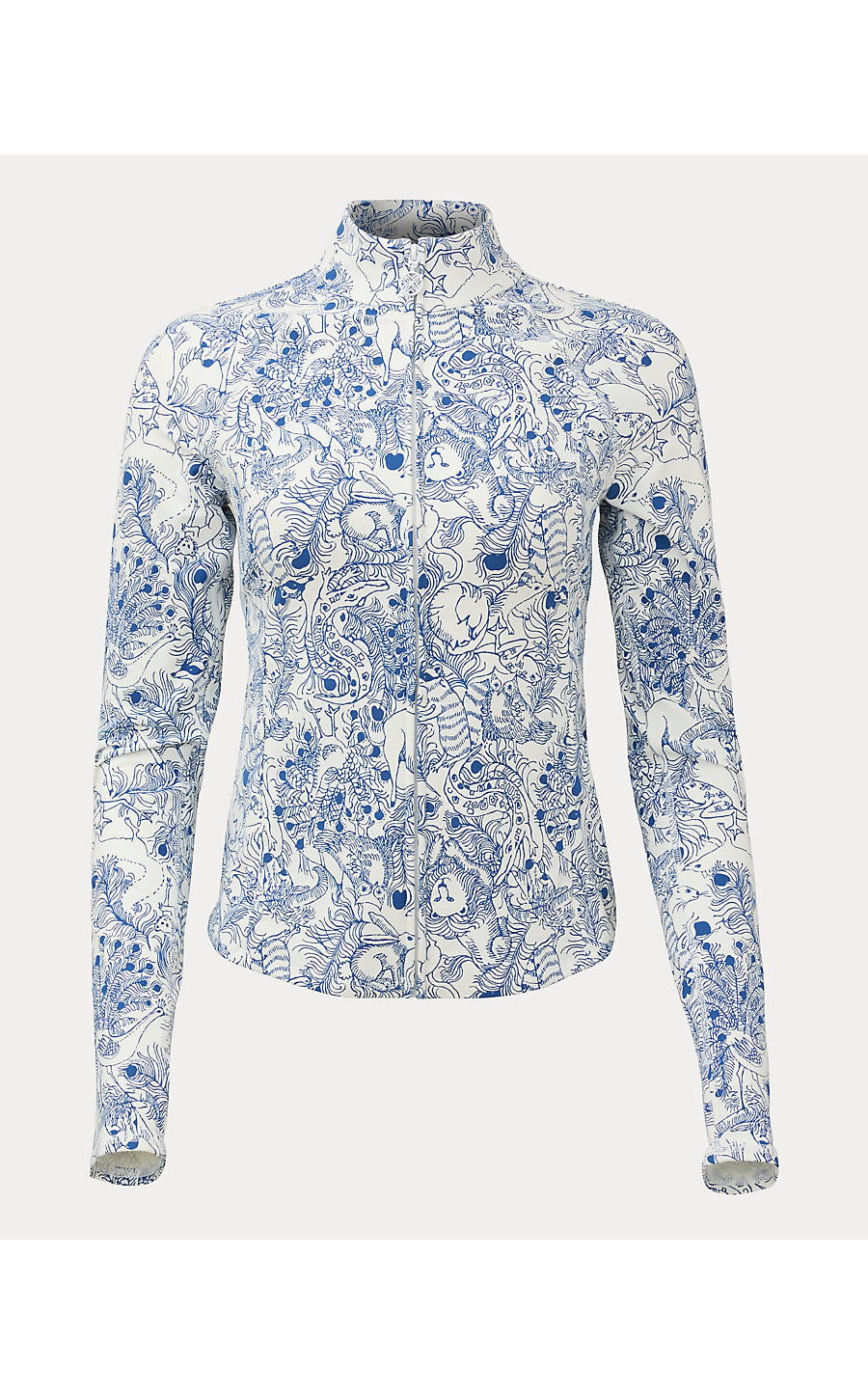 BARBADOS ZIP-UP JACKET UP | STARLIGHT NAVY CROSSGRAIN ZOOLOGY