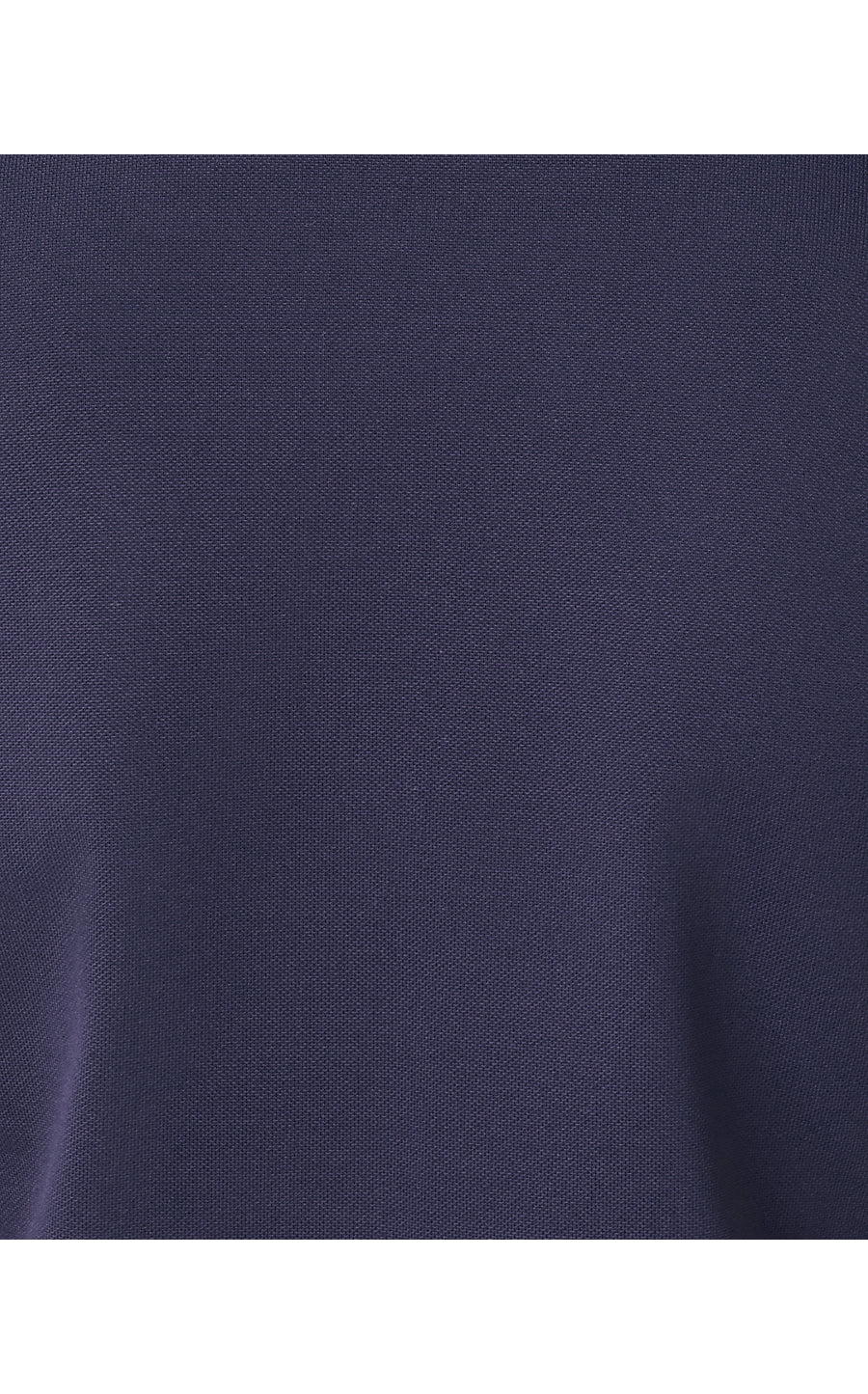 FRIDA SCALLOP POLO | TRUE NAVY