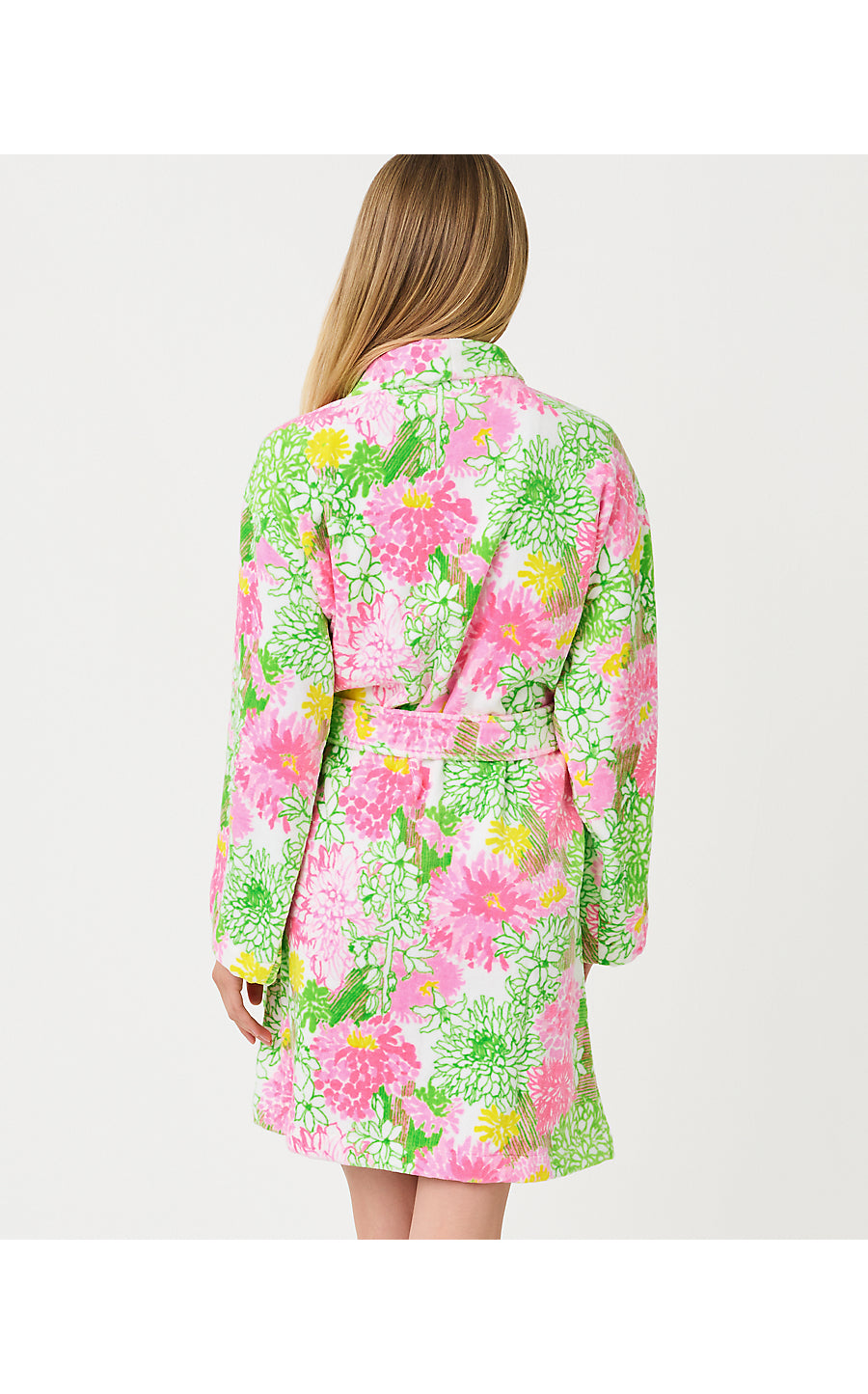 GWP TERRY ROBE  | RESORT WHITE MUM PATCH